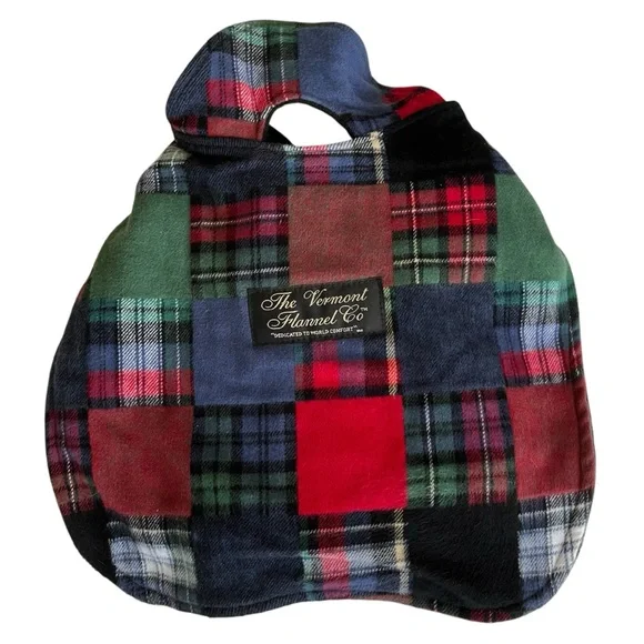 The Vermont Flannel Co Patchwork Dog Jacket Plaid Teacup XXS - Picture 3 of 7